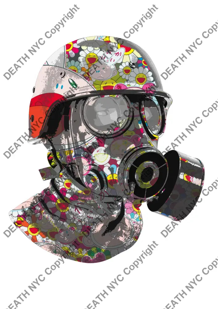 Auction ’Black mask ’ art print 45x32cm (Edition of 100) Art Print