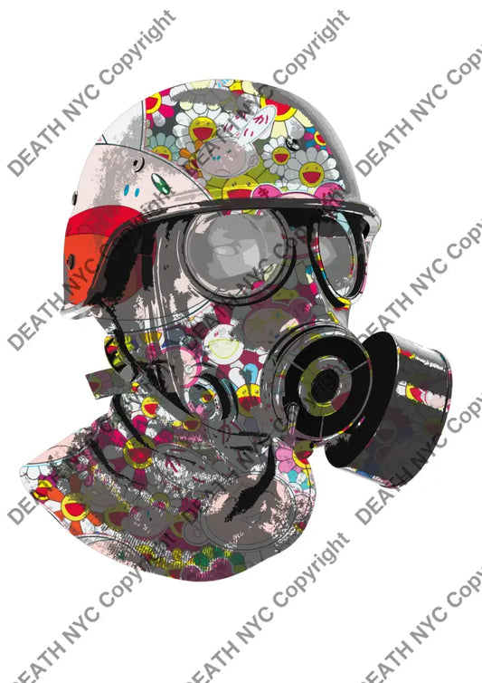 Auction ’Black mask ’ art print 45x32cm (Edition of 100) Art Print