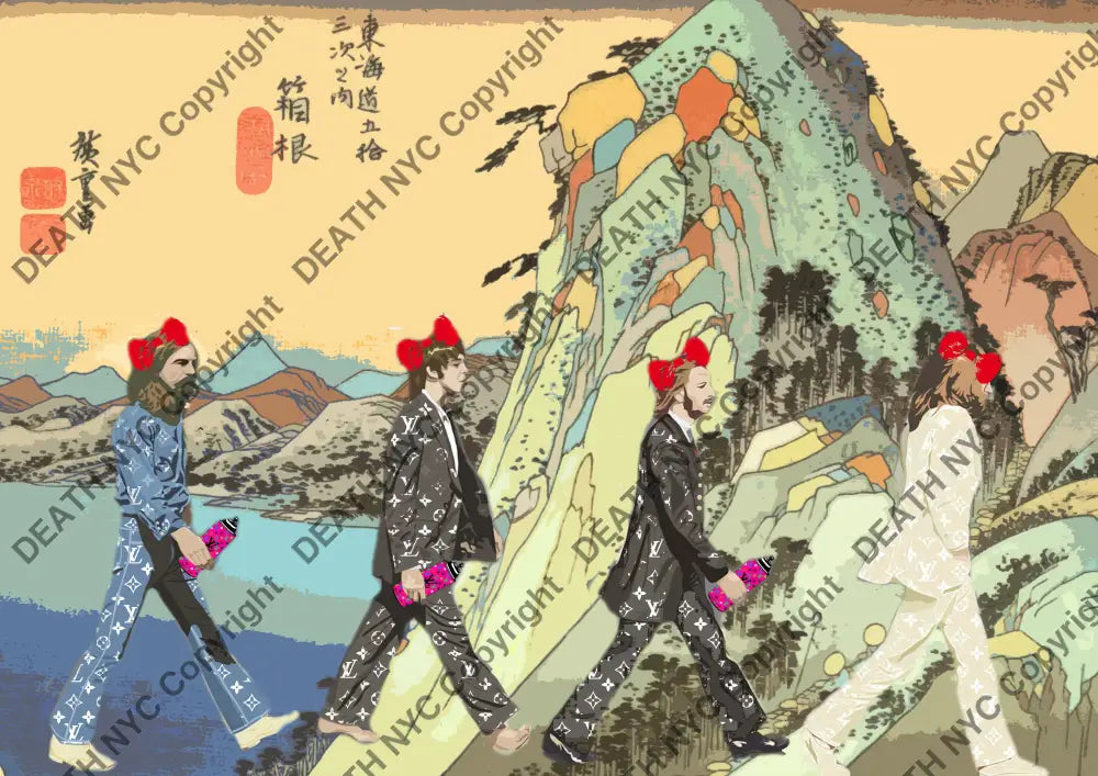 Auction ’Btles mountain’ 45x32cm (Edition of 100) Art Print