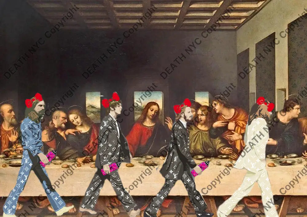 Auction ’Btles supper’ 45x32cm (Edition of 100) Art Print