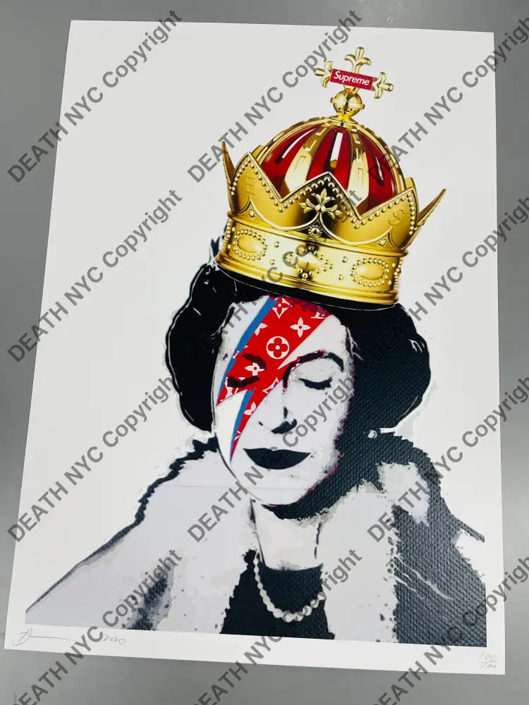 Auction ’Burger Queen’ 45x32cm (Edition of 100*) (2020) Art Print