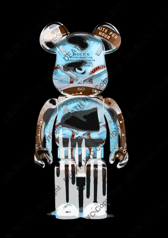 Auction ’CA167 bear ’ art print 45x32cm (Edition of 100) Art Print