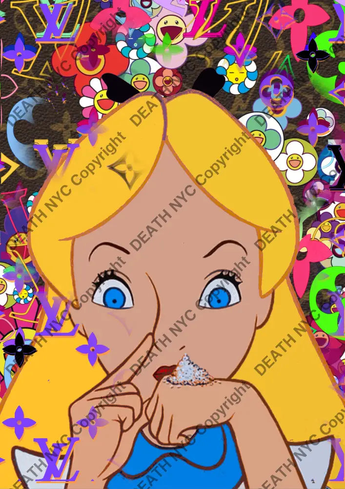 Auction ’CA220 alice. ’ art print 45x32cm (Edition of 100) - Art Print