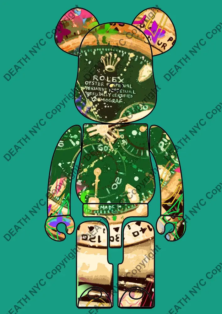 Auction ’CA223 bear’ art print 45x32cm (Edition of 100) Art Print