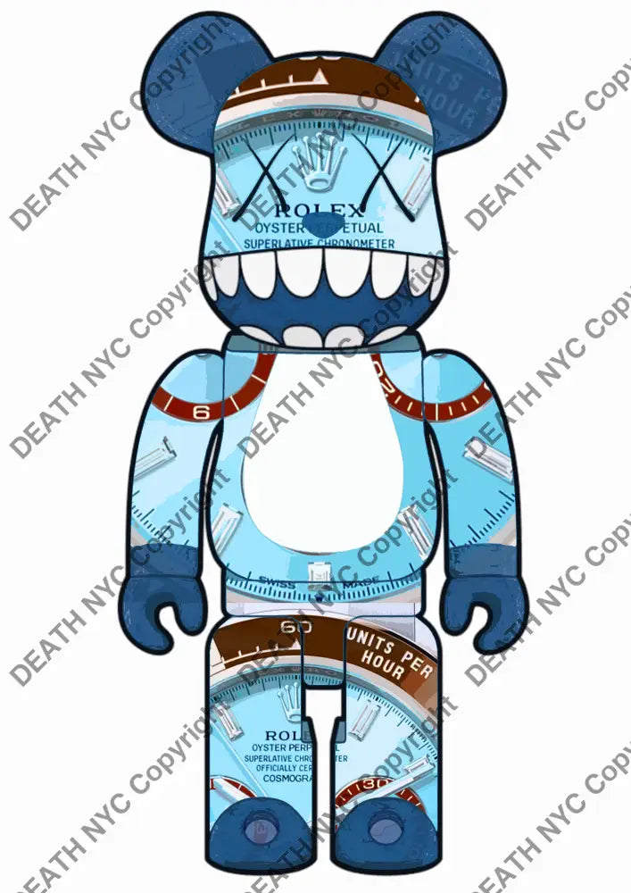 Auction ’CA227 bear’ art print 45x32cm (Edition of 100) Art Print
