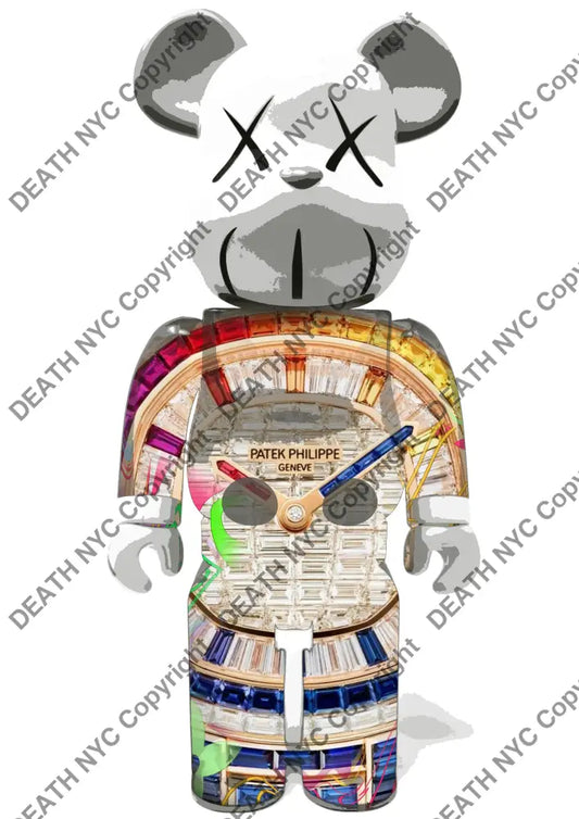 Auction ’CA244 bear’ art print 45x32cm (Edition of 100) Art Print