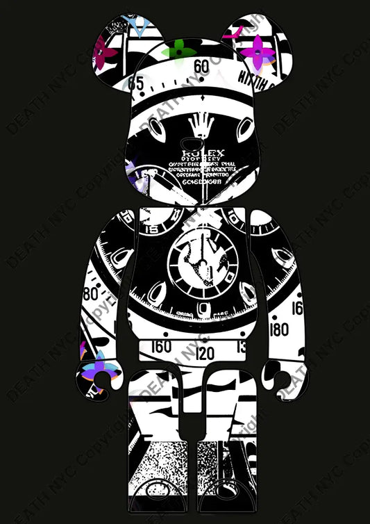 Auction ’CA246 bear’ art print 45x32cm (Edition of 100) Art Print