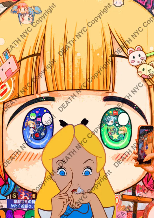 Auction ’CA255 alice’ art print 45x32cm (Edition of 100) Art Print