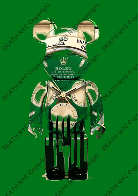 Auction ’CA278 bear’ art print 45x32cm (Edition of 100) Art Print