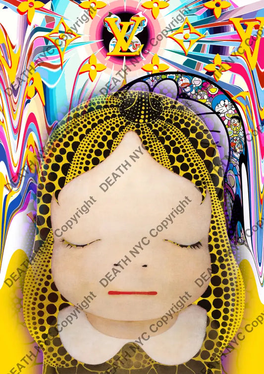 Auction ’CA279 girl’ art print 45x32cm (Edition of 100) Art Print