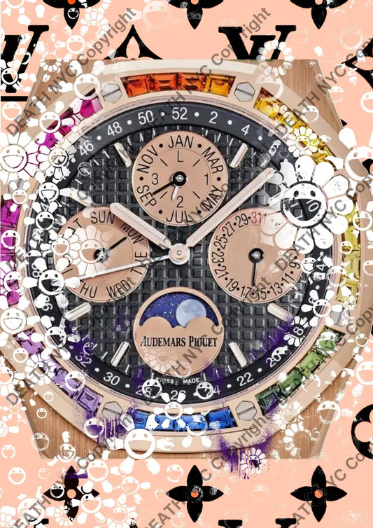 Auction ’CA283 rainbow’ art print 45x32cm (Edition of 100) Art Print