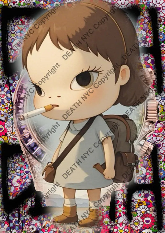 Auction ’CA300 girl’ art print 45x32cm (Edition of 100) Art Print