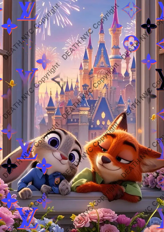 Auction ’CA343 zoo’ art print 45x32cm (Edition of 100) Art Print