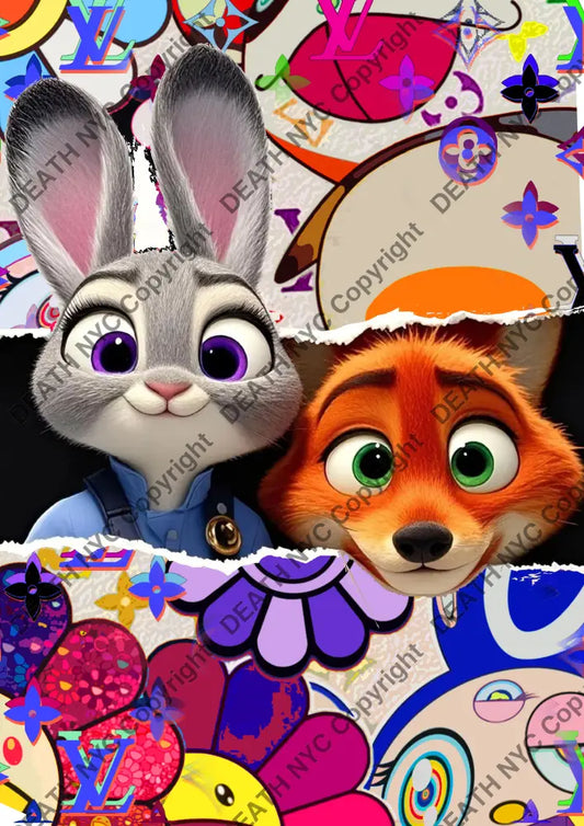 Auction ’CA344 zoo’ art print 45x32cm (Edition of 100) Art Print