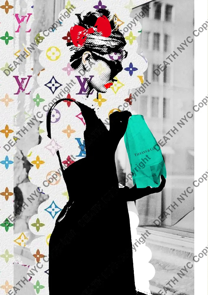 Auction ’CA384 audrey’ art print 45x32cm (Edition of 100) Art Print