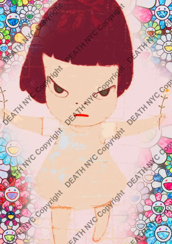 Auction ’CA398 girl’ art print 45x32cm (Edition of 100) Art Print