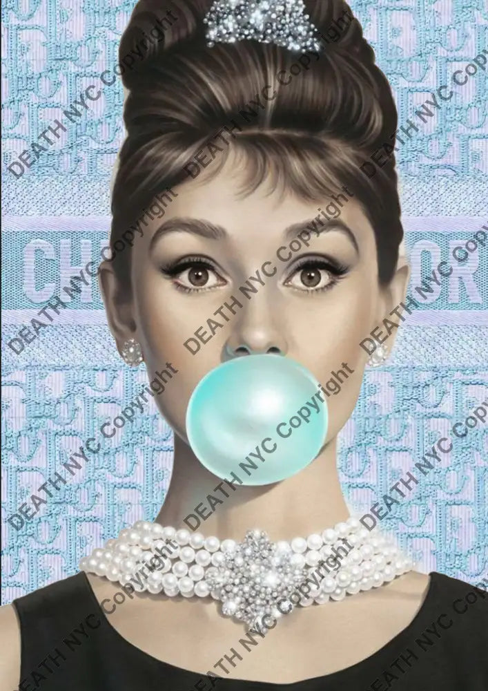 Auction ’CA407 audrey’ art print 45x32cm (Edition of 100) Art Print