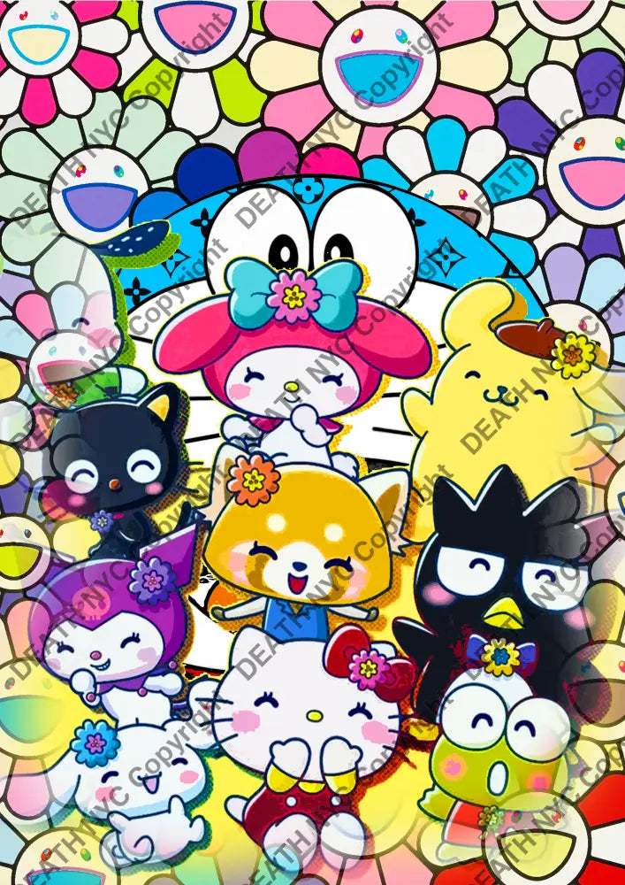 Auction ’CA418 kitty’ art print 45x32cm (Edition of 100) Art Print