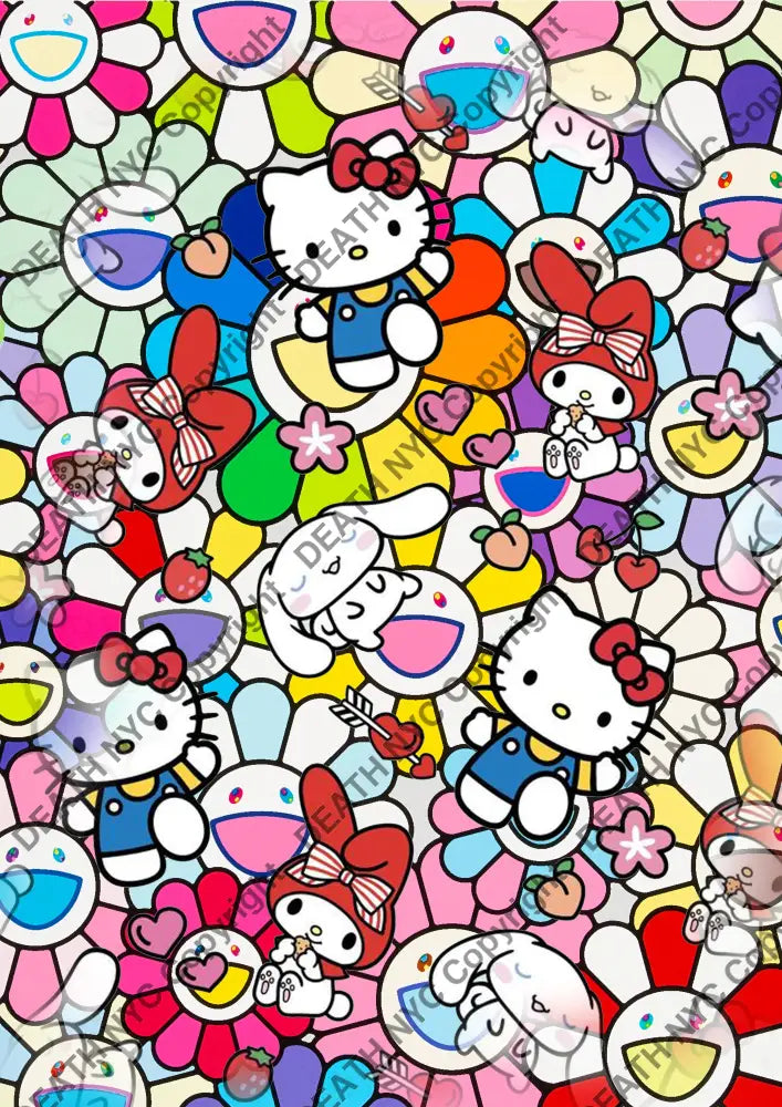 Auction ’CA419 kitty’ art print 45x32cm (Edition of 100) Art Print