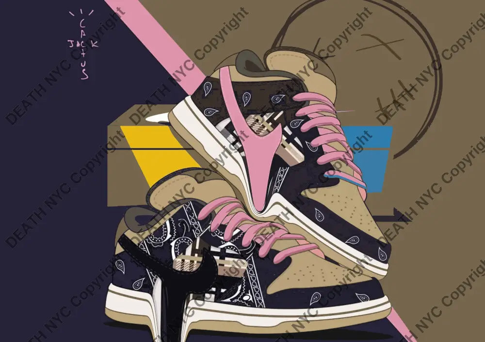 Auction ’CA430 sneak’ art print 45x32cm (Edition of 100) Art Print
