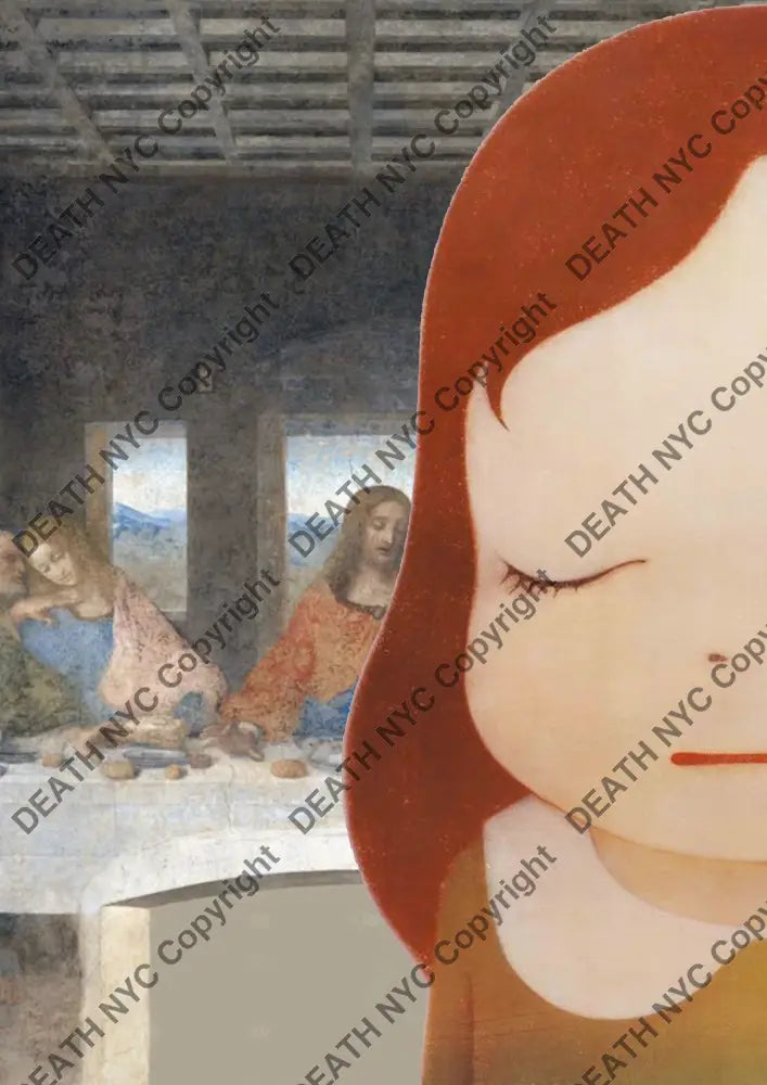 Auction ’CA445 girl’ art print 45x32cm (Edition of 100) Art Print