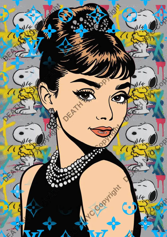 Auction ’CA471 audrey’ art print 45x32cm (Edition of 100) Art Print