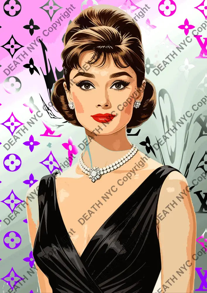 Auction ’CA472 audrey’ art print 45x32cm (Edition of 100) Art Print