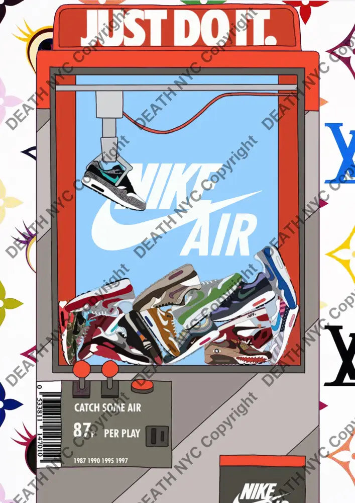 Auction ’CA491 sneak’ art print 45x32cm (Edition of 100) Art Print