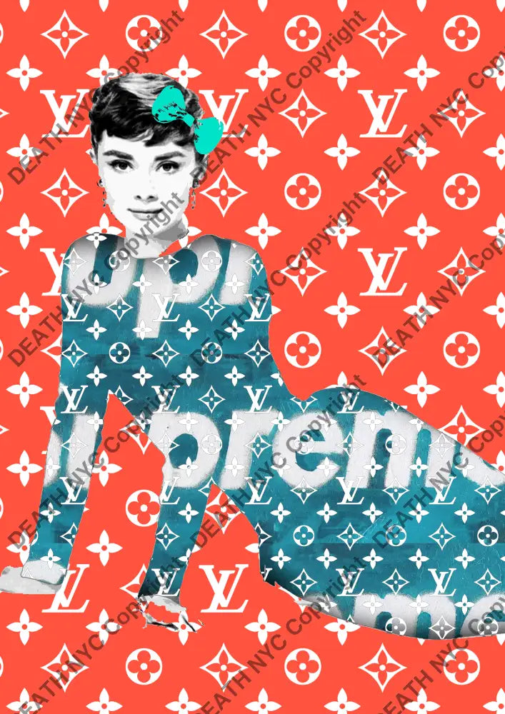Auction ’CA578 audrey’ art print 45x32cm (Edition of 100) Art Print
