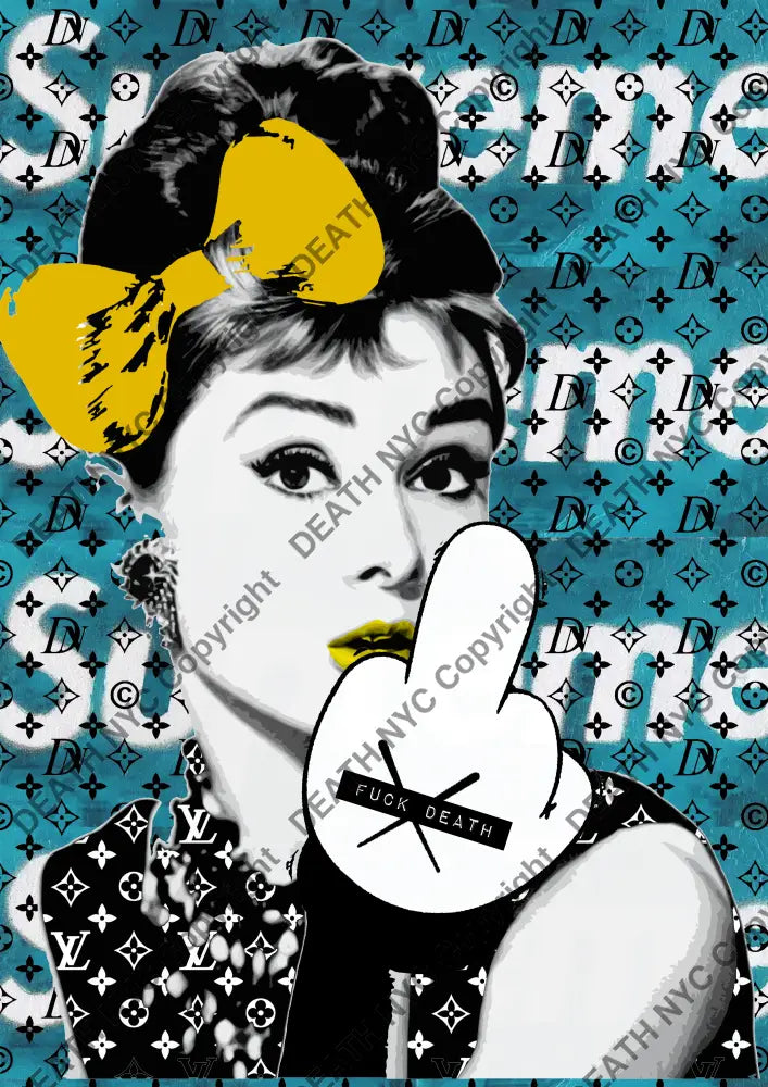 Auction ’CA579 audrey’ art print 45x32cm (Edition of 100) Art Print