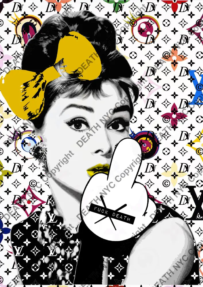 Auction ’CA580 audrey’ art print 45x32cm (Edition of 100) Art Print