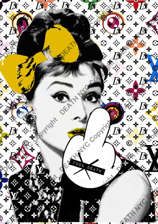 Auction ’CA580 audrey’ art print 45x32cm (Edition of 100) Art Print