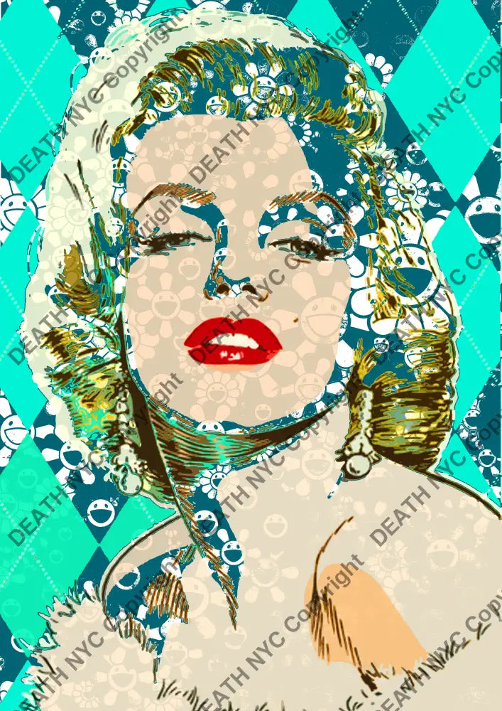 Auction ’CA586 monr ’ art print 45x32cm (Edition of 100) - Art Print