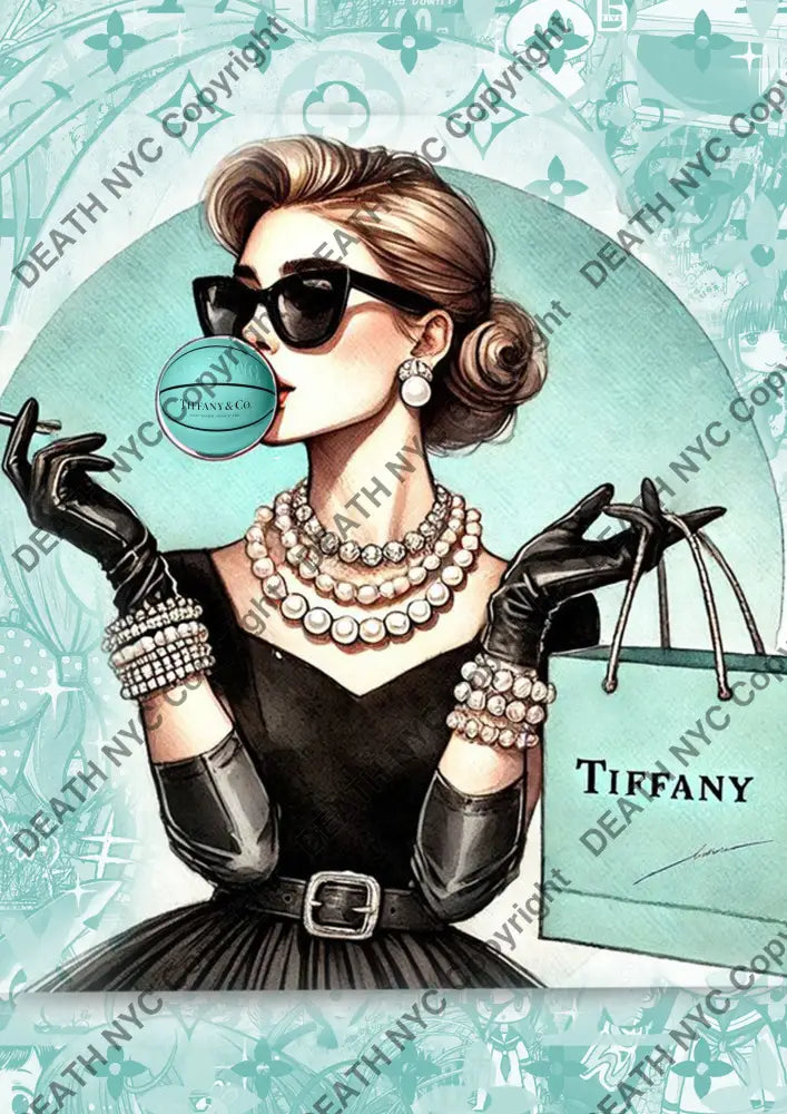 Auction ’CA597 audrey’ art print 45x32cm (Edition of 100) Art Print