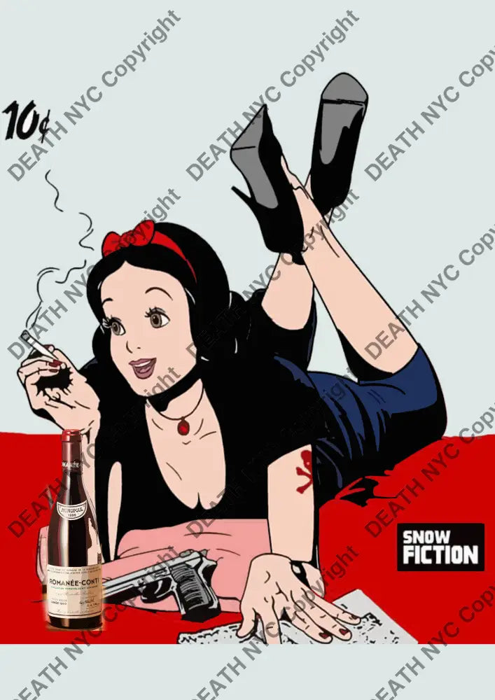 Auction ’CA60 snow. ’ art print 45x32cm (Edition of 100) - Art Print