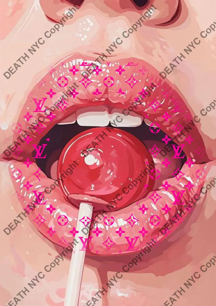 Auction ’CA610 kiss ’ art print 45x32cm (Edition of 100) - Art Print