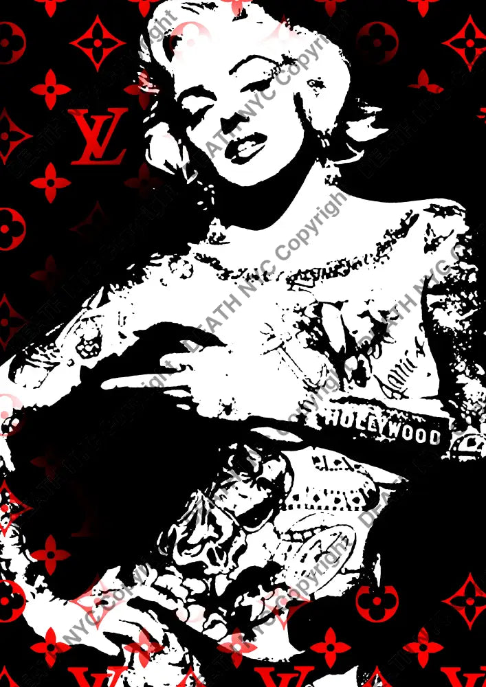 Auction ’CA613 monr’ art print 45x32cm (Edition of 100) Art Print