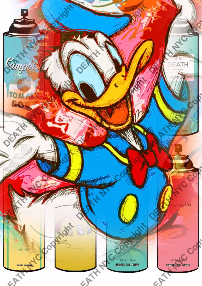 Auction ’CA635 duck’ art print 45x32cm (Edition of 100) Art Print
