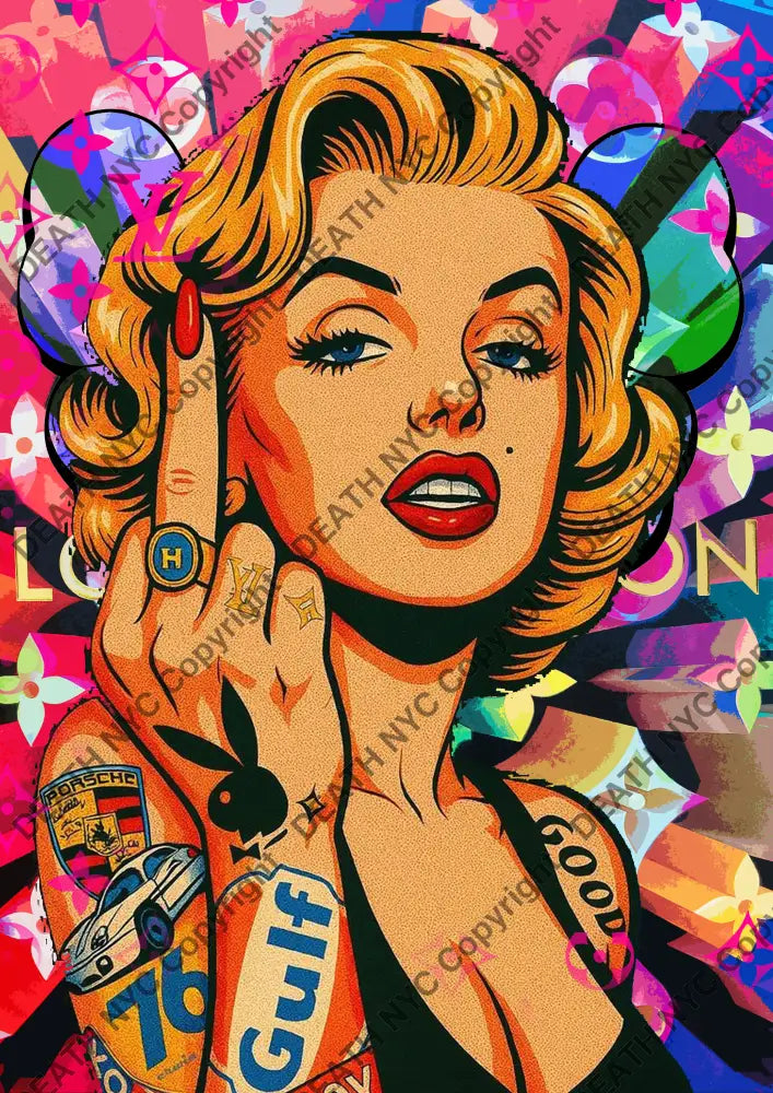 Auction ’CA637 monr’ art print 45x32cm (Edition of 100) Art Print