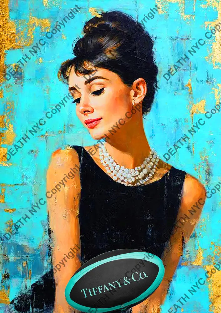 Auction ’CA706 audrey’ art print 45x32cm (Edition of 100) Art Print