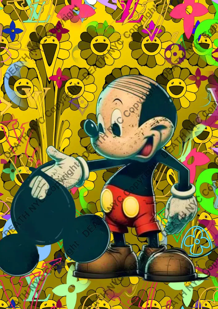 Auction ’CA740 mouse’ art print 45x32cm (Edition of 100) Art Print