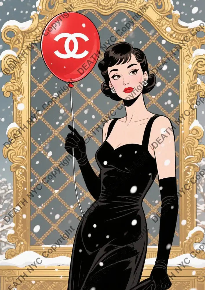 Auction ’CA791 audrey’ art print 45x32cm (Edition of 100) Art Print