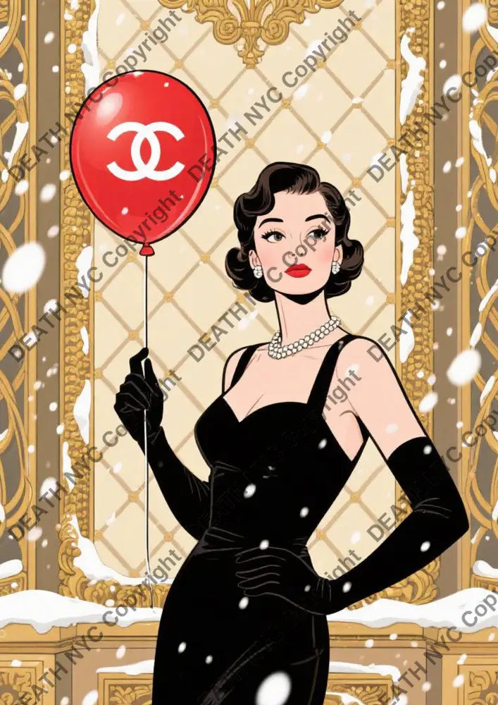 Auction ’CA792 audrey’ art print 45x32cm (Edition of 100) Art Print