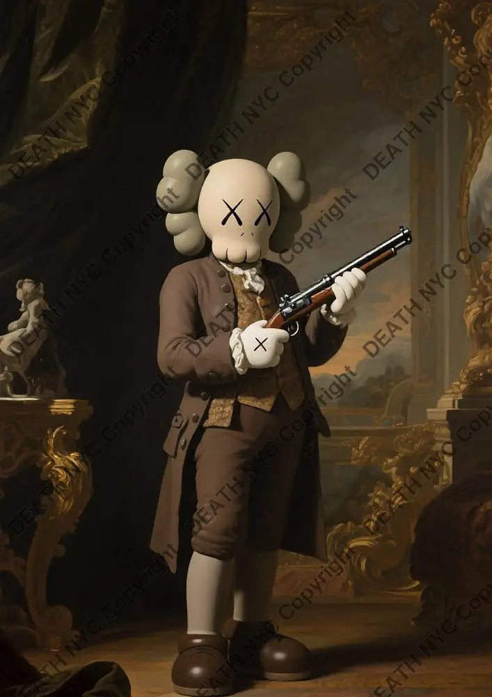 Auction ’CA820 x’ art print 45x32cm (Edition of 100) Art Print
