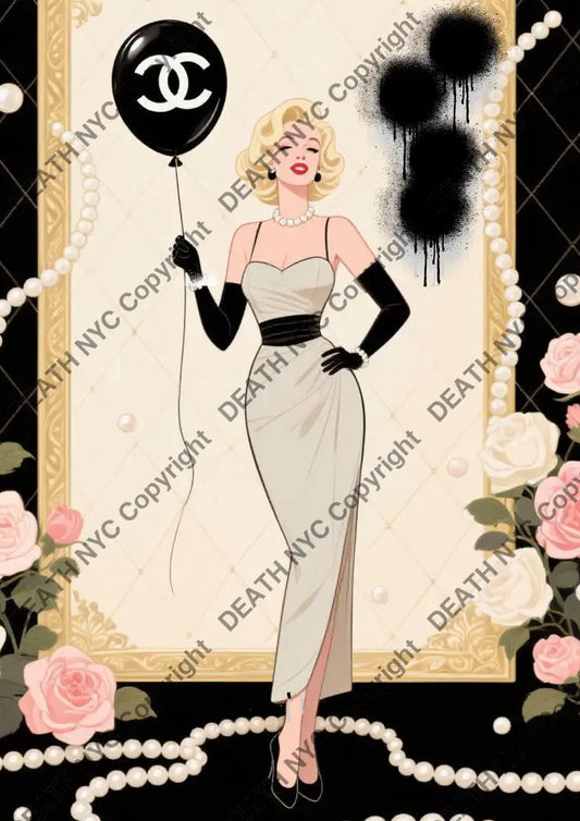 Auction ’CA829 monr’ art print 45x32cm (Edition of 100) Art Print