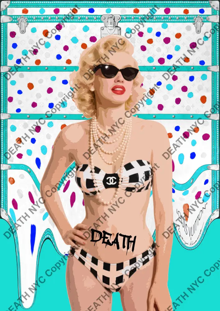 Auction ’CA891 monr’ art print 45x32cm (Edition of 100) Art Print