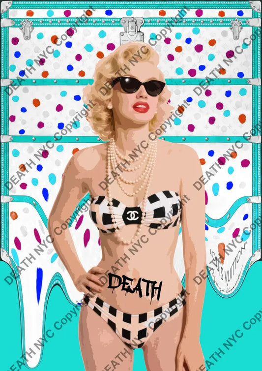 Auction ’CA891 monr’ art print 45x32cm (Edition of 100) Art Print