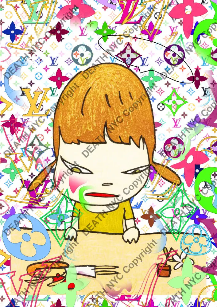 Auction ’CA970 cute’ art print 45x32cm (Edition of 100) Art Print