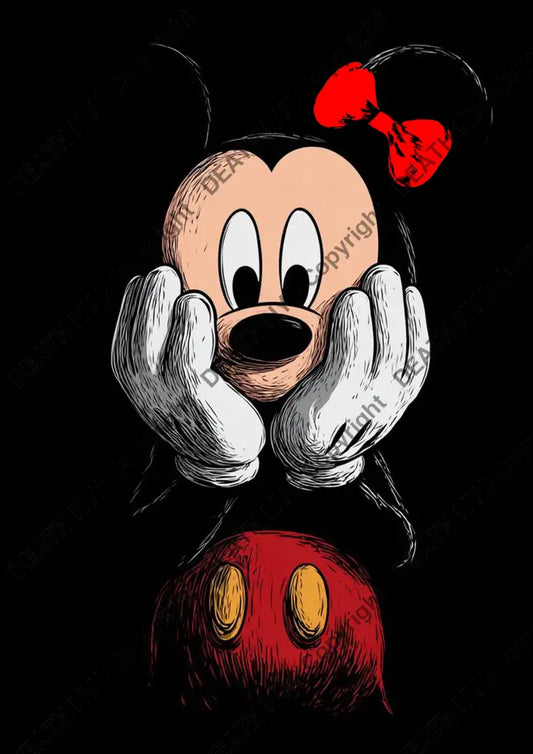 Auction ’CA988 mouse’ art print 45x32cm (Edition of 100) Art Print