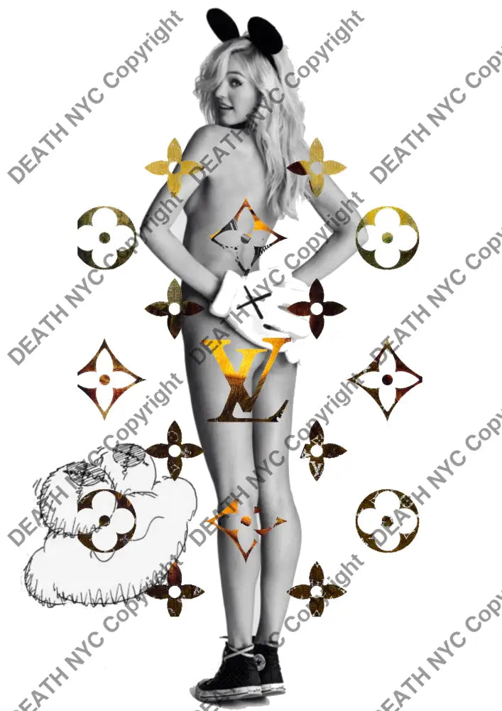 Auction ’candice L’ art print 45x32cm (Edition of 100) Art Print
